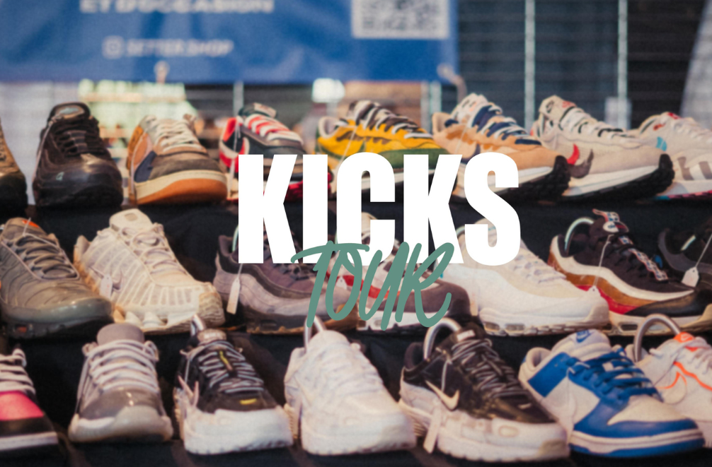 Le tir au panier du Kicks Tour .