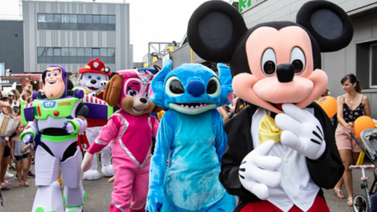 Parade : le retour des mascottes